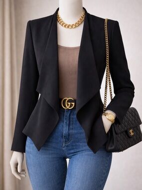 ✨BRAND NEW WITH TAGS! Love Tree Black Women's Blazer